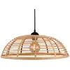 Image de Brilliant Suspension Crosstown abat-jour bambou clair Ø56 cm