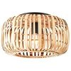 Image de BRILLIANT lampe, plafonnier Woodrow 1 flamme marron clair, métal/bambou, 1x A60, E27, 60W, lampes normales (non incluses), A ++