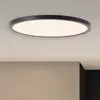 Image de Brilliant Plafonnier LED Tuco, intensité variable, noir, plastique, Ø 30 cm