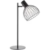 Image de Brilliant lampe, lampe de table Blacky noir mat, 1x A60, E27, 40W, avec interrupteur à cordon