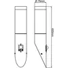 Image de Brilliant Applique d'extérieur Dody Sensor, noir, métal, plastique