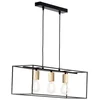 Image de Lustre M tal ARICA 3 coloris noir
