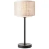 Image de Brilliant lampe, lampe de table Odar noir/beige, 1x A60, E27, 42W, avec interrupteur à cordon