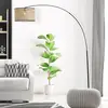 Image de Brilliant Lampadaire arqué Wiley en rotin