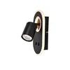 Image de Brilliant lampe, spot mural à LED Kimon, noir, 1x PAR51, GU10, 5W adapté aux lampes à réflecteur, tête pivotante