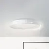 Image de Brilliant Plafonnier LED Barty, blanc/chrome, Ø 48,5 cm, CCT, métal