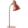 Image de Brilliant Erena Lampe de table 52 cm avec interrupteur intermédiaire en métal/bois Rouge 1 x A60, E27, 40 W, convient pour lampe standard (non incluse)