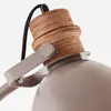 Image de Brilliant Lampe sur pied Erena, tête pivotante, taupe