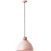 Image de Brilliant Lampe suspendue Erena Ø 38cm rose - 99836/04