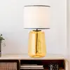 Image de Brilliant Lampe à poser Hydra hauteur 56,5 cm gris/jaune