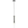 Image de Brilliant Lampe suspendue Glasini noir avec verre fumé - 99209/06