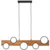 Image de Brilliant Lampe suspendue Cheesy bois - G99938/76
