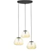 Image de Brilliant Lampe suspendue 3 lumières Kaizen autour de - 80110/86