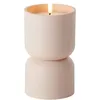 Image de Lampe de table dextérieur- BRILLIANT - LOVERE - Plastique - 3 W - Forme bougie - Beige et brun clair