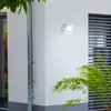 Image de Brilliant Projecteur mural solaire à LED pour l'extérieur Luton Sensor, blanc,