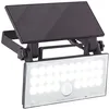 Image de Brilliant Luton G40421/06 Solar-Außenwandleuchte avec Bewegungsmelder 6W Warmblanc noir