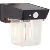 Image de Applique extérieure - BRILLIANT - PARSON - LED et solaire - Détecteur de mouvement - Plastique - 37 W - Noir
