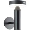 Image de Applique extérieure - BRILLIANT - MAGUA - LED et solaire - Métal et plastique - 3,7 W - Noir