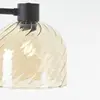 Image de Brilliant Lampe à poser Casto, hauteur 54 cm, ambre, verre/métal