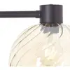 Image de Brilliant Lampadaire Casto, hauteur 150 cm, ambre, verre/métal