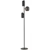 Image de Brilliant Lampadaire Jane, hauteur 147 cm, noir/brun/vert, 3 lampes
