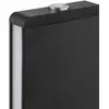 Image de Brilliant Lampe à poser LED Arcus, noir/marron, hauteur 56 cm, métal/bois
