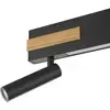 Image de Brilliant Spot pour plafond LED Streamline, longueur 60 cm, noir, à 2 lampes