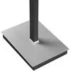 Image de Brilliant Lampe sur pied LED Pulse, noir, hauteur 150 cm, métal, lampe de lecture