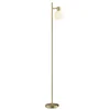 Image de Lampadaire Métal et verre 137.5 cm doré CONY
