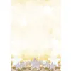Image de SIGEL DP029 Papier à lettre de Noël, décorations de Noël, 21 x 29,7 cm, 90g/m², blanc, doré et argenté, 100 feuilles