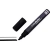 Image de SIGEL GL180 Lot de 10 marqueurs à craie liquide 50, effaçable, pointe biseautée largeur 1-5 mm, noir
