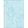 Image de sigel papier marbr , A4, 200 g/m2, carton prestige, bleu Marbr  recto verso, ad quat pour imprimante laser,   jet d'encre et copieur contenu: 50 feuilles (DP551)