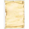 Image de sigel papier design, format A4, 90 g/m2, motif "Parchemin"