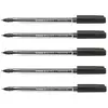 Image de SCHNEIDER Lot de 5 Stylos à bille Tops 505 Pte Moyenne noir