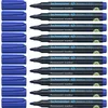 Image de Schneider Maxx 130 Marqueur permanent, ogive 1-3 mm, lot de 10, Bleu