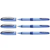 Image de SCHNEIDER Lot de 3 Stylos roller à encre One Hybrid N pointe aiguille 0,3mm bleu