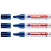 Image de EDDING Lot de 3 Marqueurs Permanent N°1 Bleu 1-5 mm