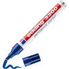 Image de edding 3300 Marqueur permanent - bleu - 1 stylo - pointe biseautée 1-5 mm - sèche vite - résiste à l'eau et à l'essuyage - pour carton, plastique, bois, métal - Marqueur universel