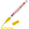 Image de Edding 751 marqueur peinture - jaune - 1 stylo - pointe ronde 1-2 mm - marqueur de peinture pour l'étiquetage du métal, verre, roche ou du plastique - résistant à la chaleur, permanent et étanche