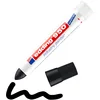 Image de edding 950 Marqueur spécial industrie - noir - 1 stylo - pointe ronde 10 mm - marqueur pour écrire sur métal, roches, bois - surfaces rugueuses ou humides - permanent, étanche