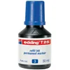 Image de Edding T 25 Recharge d'encre pour marqueur permanent - bleu - 30 ml - avec système de distribution par gouttes, pour une recharge rapide de presque tous les marqueurs permanents