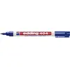 Image de edding 404 Marqueur permanent - bleu - 1 stylo - pointe ronde extra fine,75 mm - sèche vite, résiste à l'eau et aux frottements - pour carton, plastique, bois, métal, verre