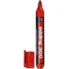 Image de edding 300 Marqueur permanent - rouge - 1 stylo - pointe ronde 1,5-3 mm - sèche vite, résiste à l'eau et aux frottements - pour carton, plastique, bois, métal, verre