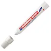 Image de edding 950 Marqueur spécial industrie - blanc - 10 stylos - pointe ronde 10 mm - marqueur pour écrire sur métal, roches, bois - surfaces rugueuses ou humides - permanent, étanche
