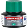 Image de edding BTK 25 Recharge d'encre marqueurs pour tableaux blancs - vert - 25 ml - système de compte-gouttes, pour recharger rapidement presque tous les marqueurs pour tableaux blancs edding