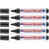 Image de edding 660 Marqueur pour tableaux blancs - noir - 1 stylo - pointe ronde 1,5-3 mm - feutre effaçable - pour tableaux blanc, magnétique, mémo et chevalet de conférence - sketchnotes - rechargeable