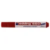 Image de edding 660 Marqueur pour tableaux blancs - rouge - 1 stylo - pointe ronde 1,5-3 mm - feutre effaçable - pour tableaux blanc, magnétique, mémo et chevalet de conférence - sketchnotes - rechargeable