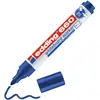 Image de edding 660 Marqueur pour tableaux blancs - bleu - 1 stylo - pointe ronde 1,5-3 mm - feutre effaçable - pour tableaux blanc, magnétique, mémo et chevalet de conférence - sketchnotes - rechargeable