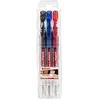 Image de Edding 2185 Roller à encre gel - noir, rouge, bleu - étui de 3 -,7 mm - stylo gel pour écrire, dessiner, bullet journals - roller gel, stylo roller