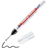 Image de edding 8850 Marqueur de précision - noir - 1 stylo - pointe ronde 1 mm - pour des marquages à des endroits difficiles d'accès - pointe très longue et fine de 20 mm